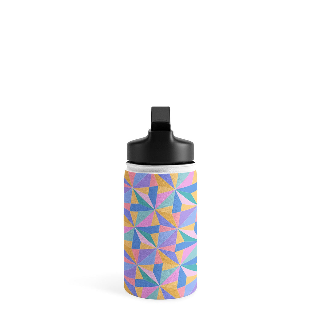 Colour Poems Kaleidoscope III Water Bottle