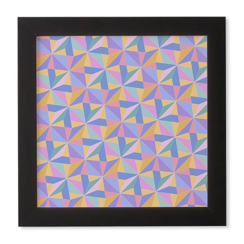 Colour Poems Kaleidoscope III Framed Wall Art