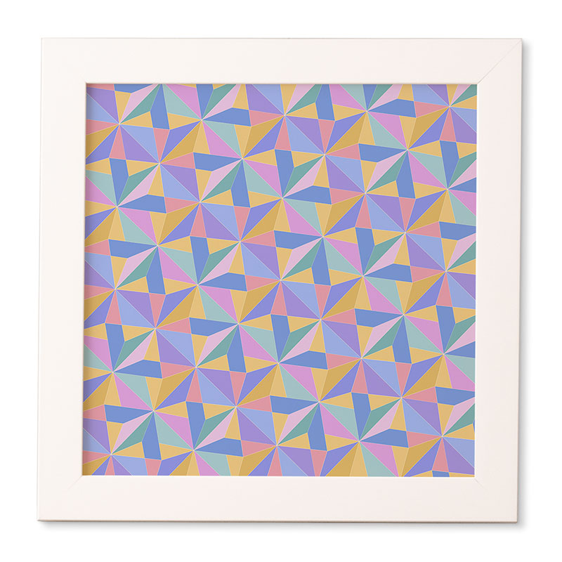 Colour Poems Kaleidoscope III Framed Wall Art