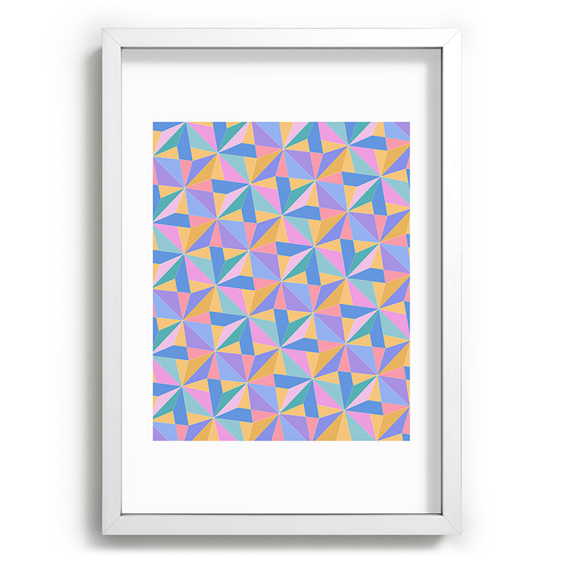 Colour Poems Kaleidoscope III Recessed Framing Rectangle