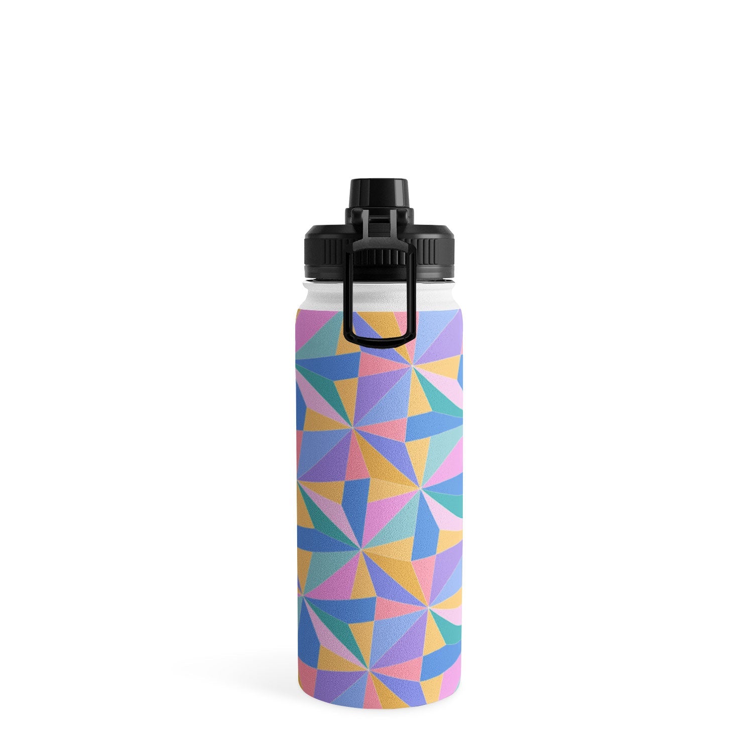 Colour Poems Kaleidoscope III Water Bottle
