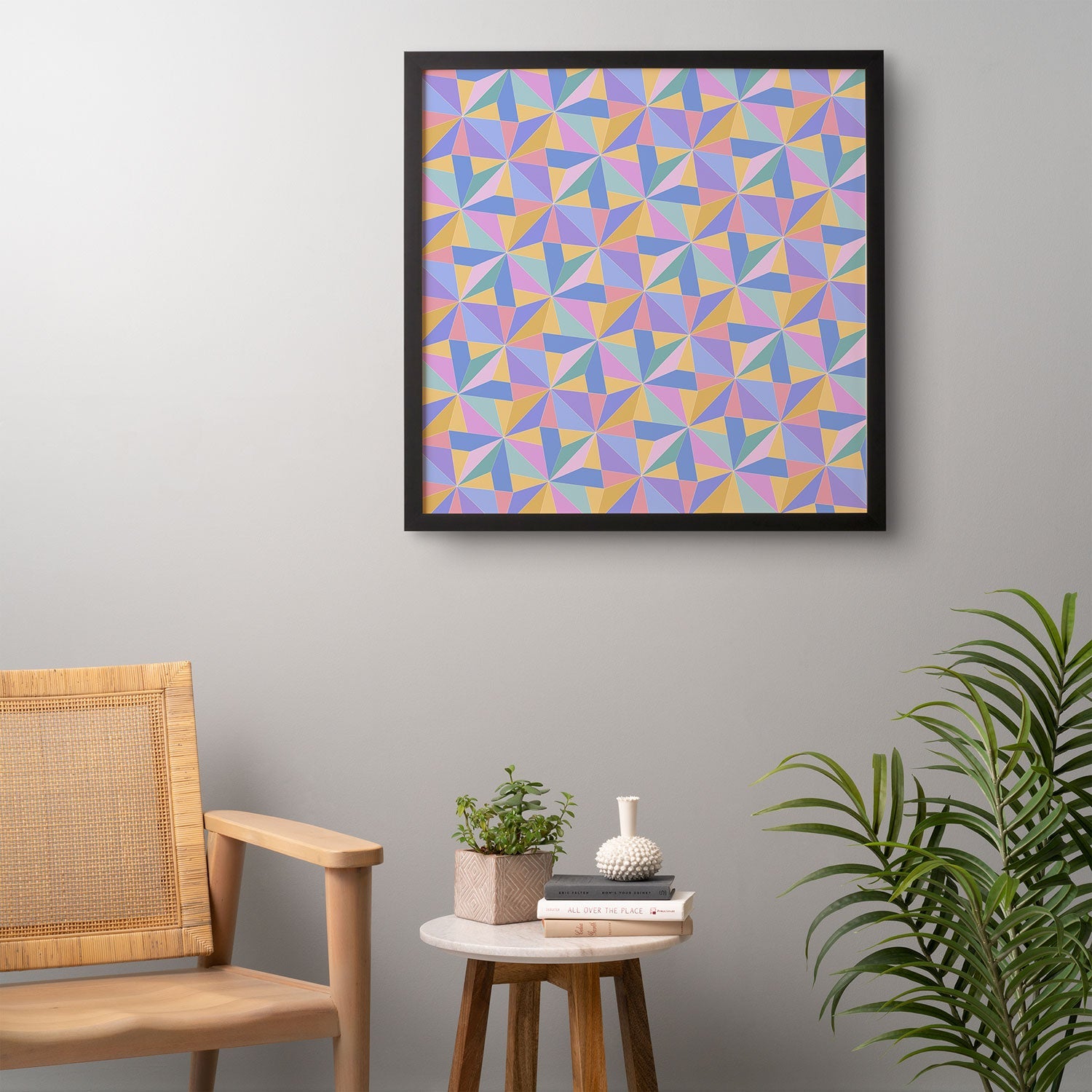 Colour Poems Kaleidoscope III Framed Wall Art
