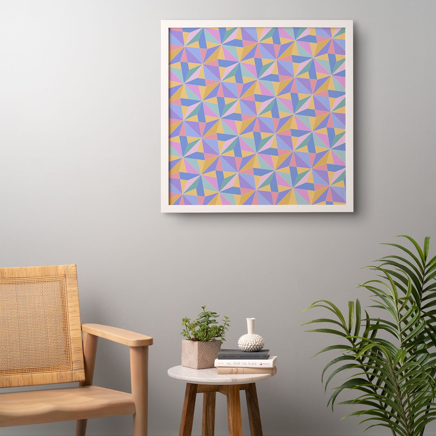 Colour Poems Kaleidoscope III Framed Wall Art