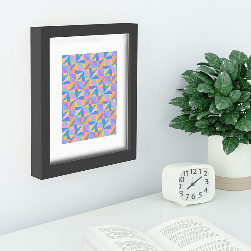 Colour Poems Kaleidoscope III Recessed Framing Rectangle