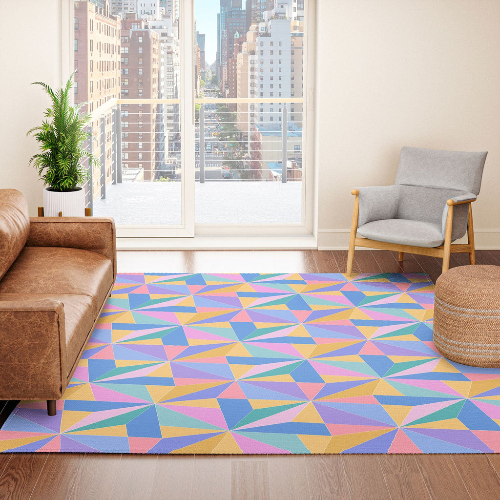 Colour Poems Kaleidoscope III Area Rug