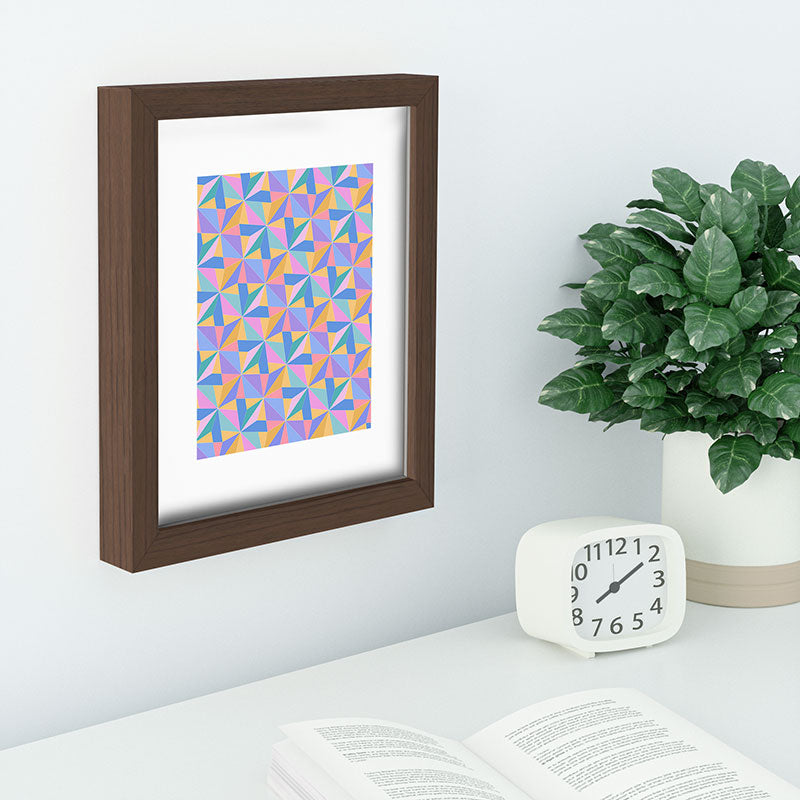 Colour Poems Kaleidoscope III Recessed Framing Rectangle