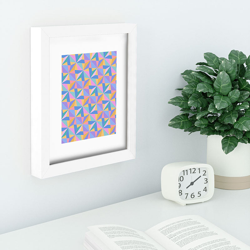 Colour Poems Kaleidoscope III Recessed Framing Rectangle