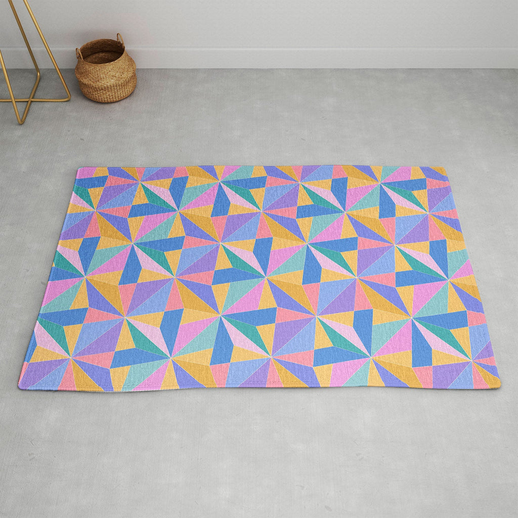 Colour Poems Kaleidoscope III Area Rug