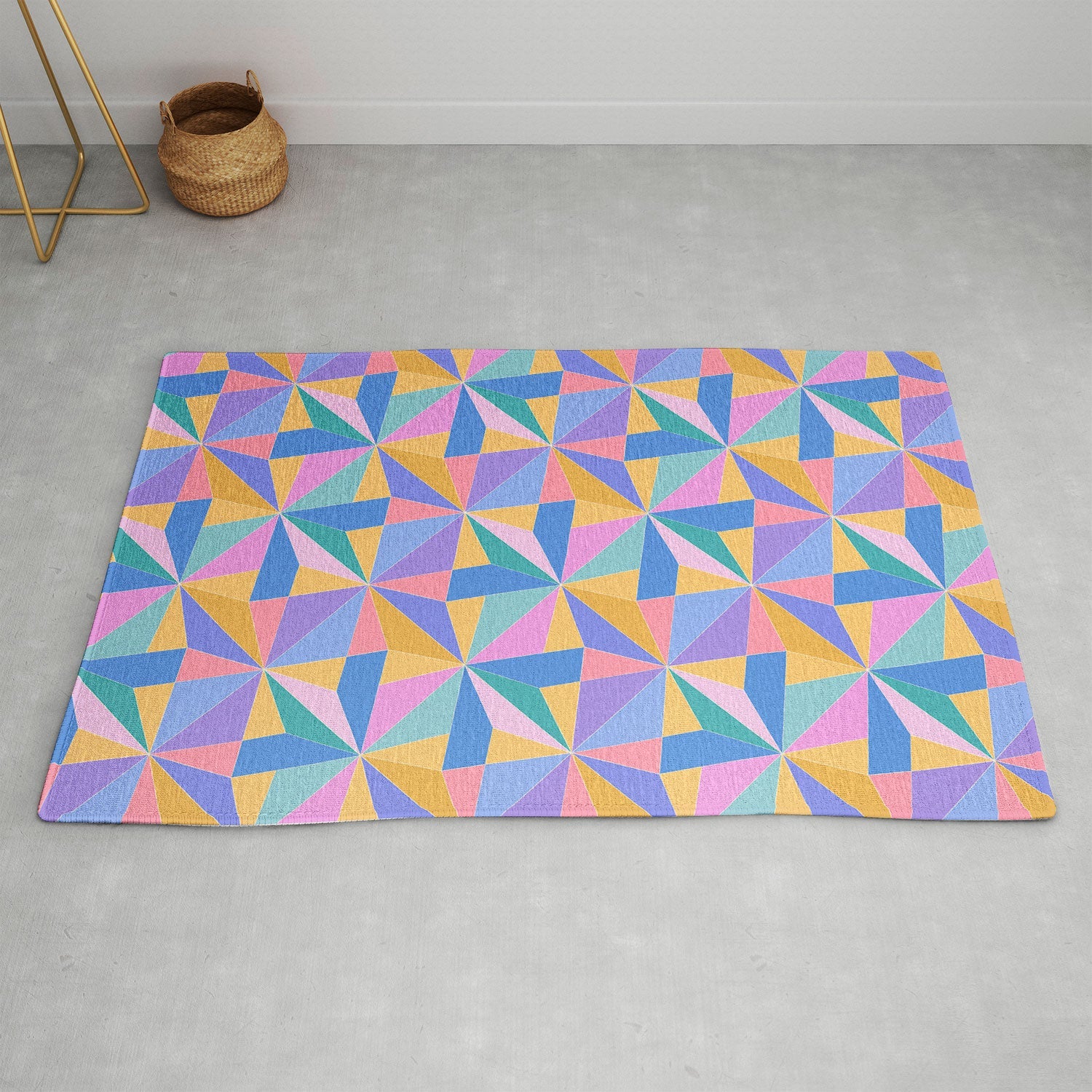 Colour Poems Kaleidoscope III Area Rug