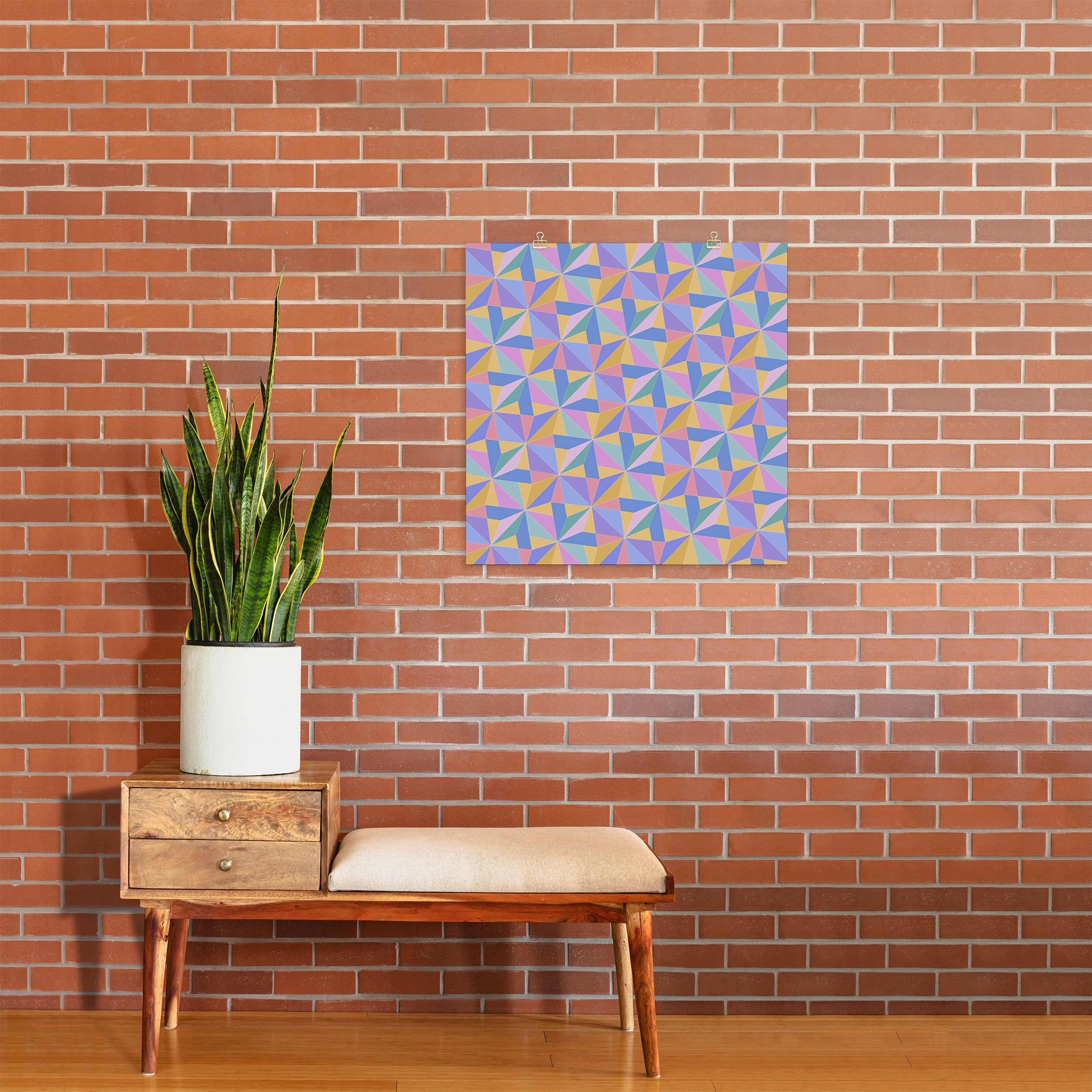 Colour Poems Kaleidoscope III Art Print