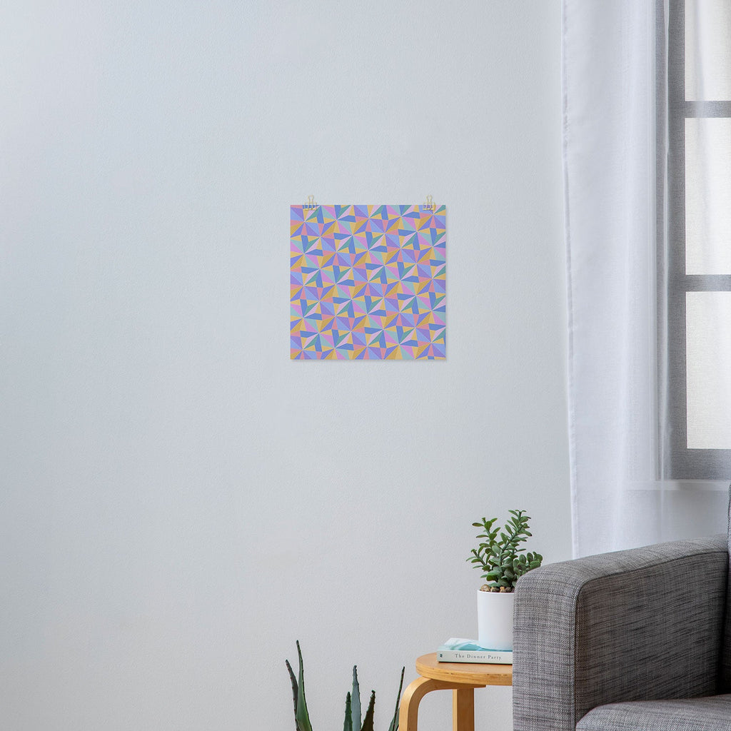 Colour Poems Kaleidoscope III Art Print