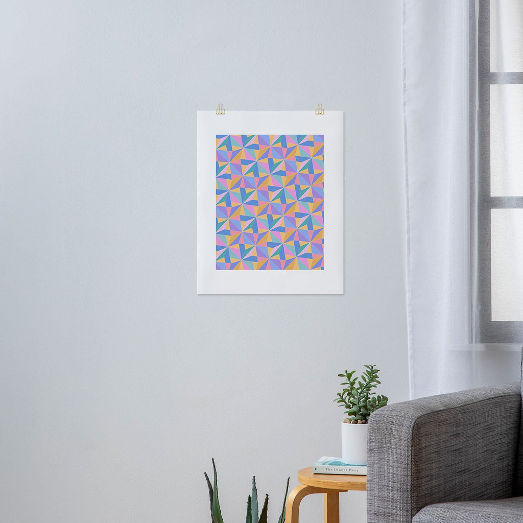 Colour Poems Kaleidoscope III Art Print