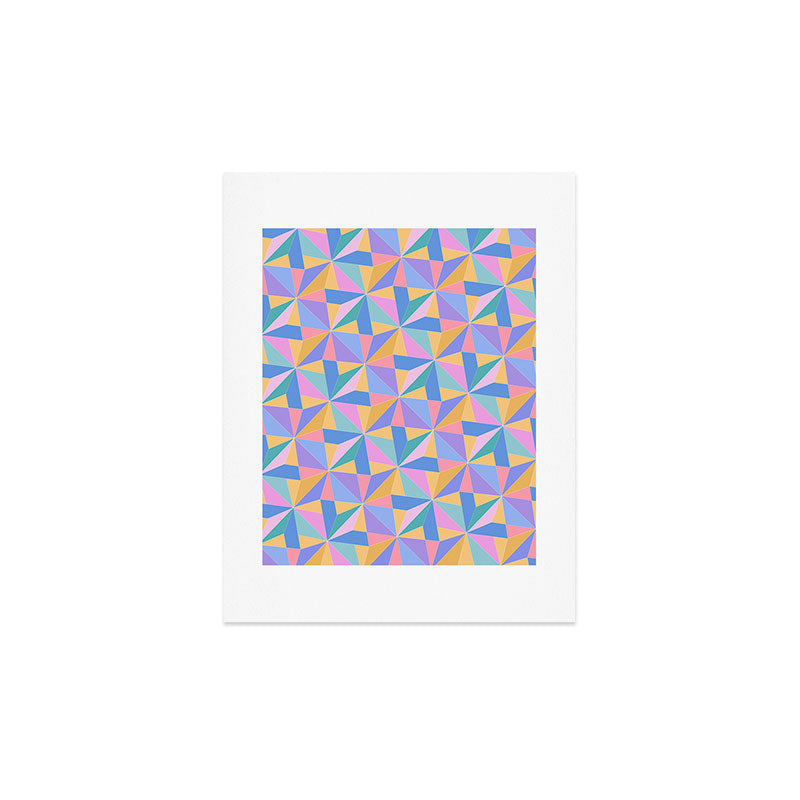 Colour Poems Kaleidoscope III Art Print