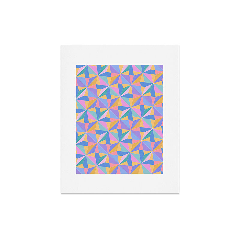 Colour Poems Kaleidoscope III Art Print