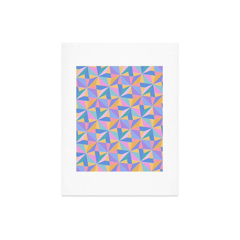 Colour Poems Kaleidoscope III Art Print