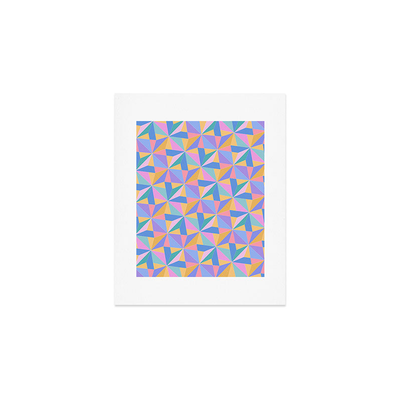 Colour Poems Kaleidoscope III Art Print