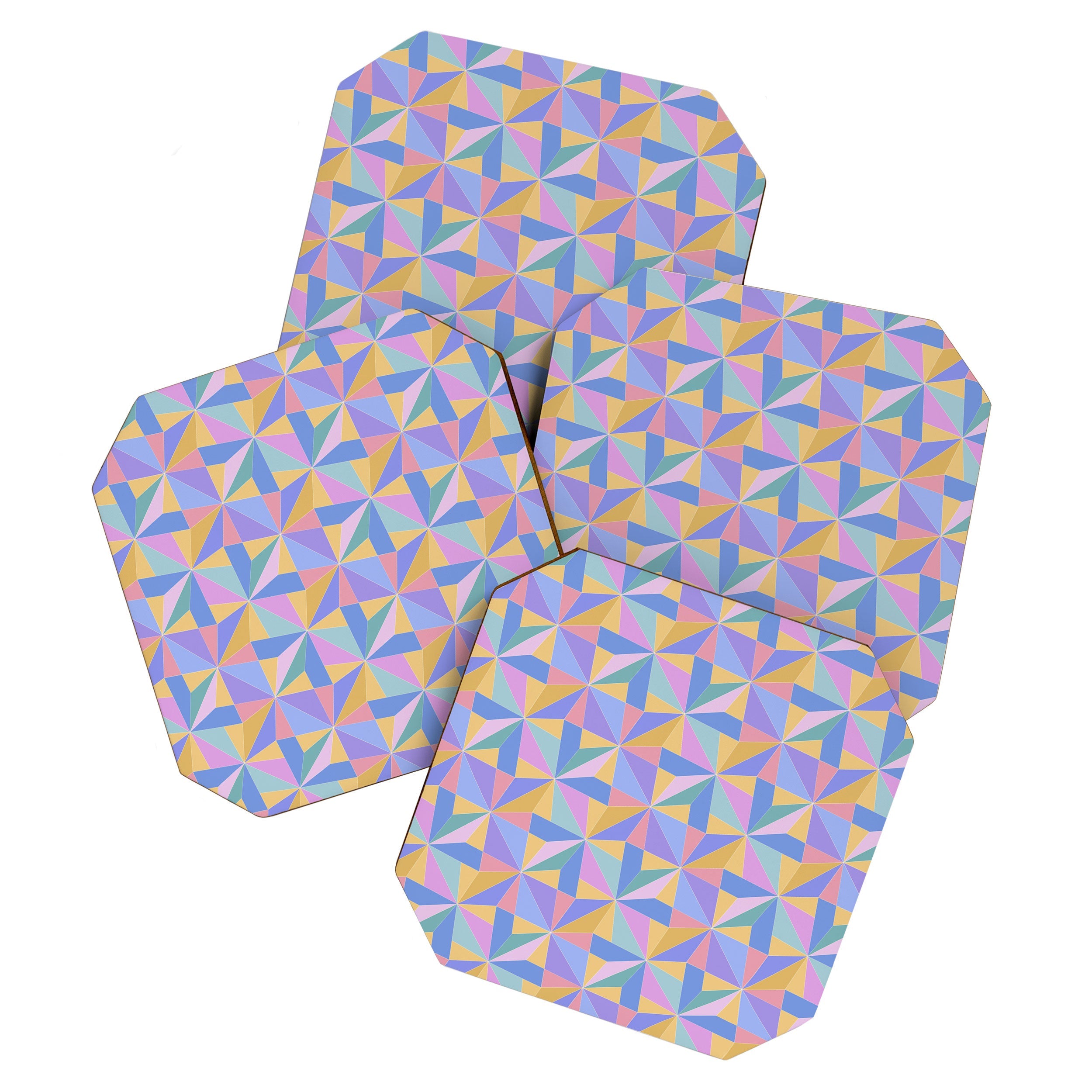 Colour Poems Kaleidoscope III Coaster Set