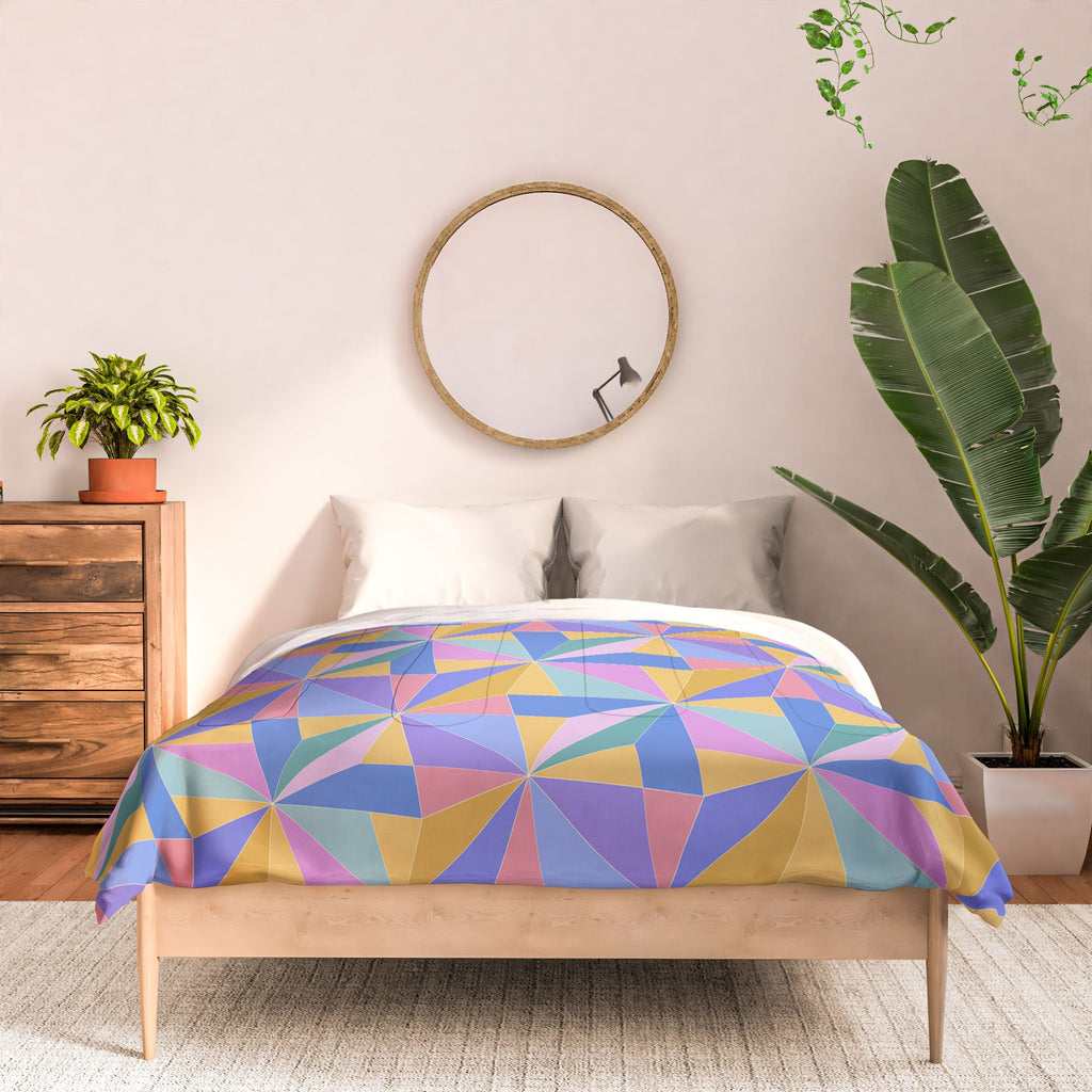 Colour Poems Kaleidoscope III Comforter