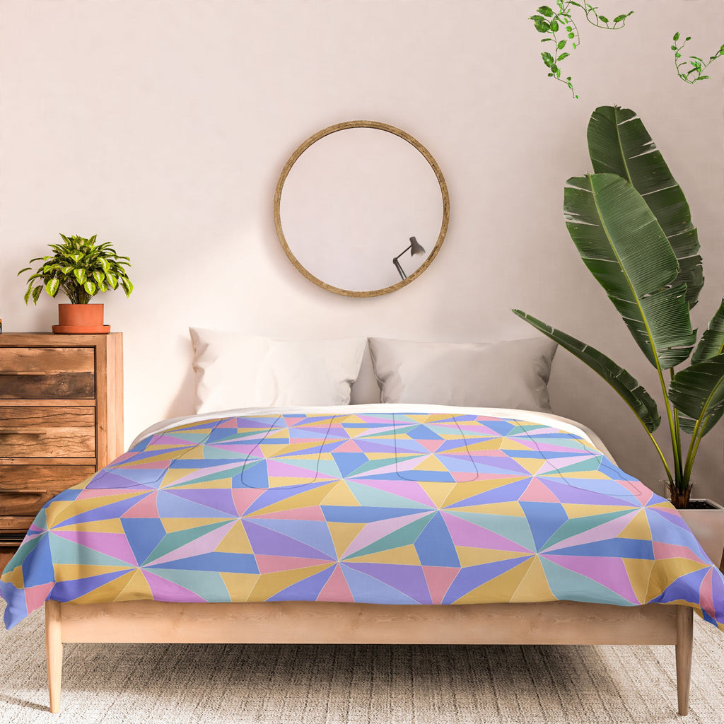 Colour Poems Kaleidoscope III Comforter