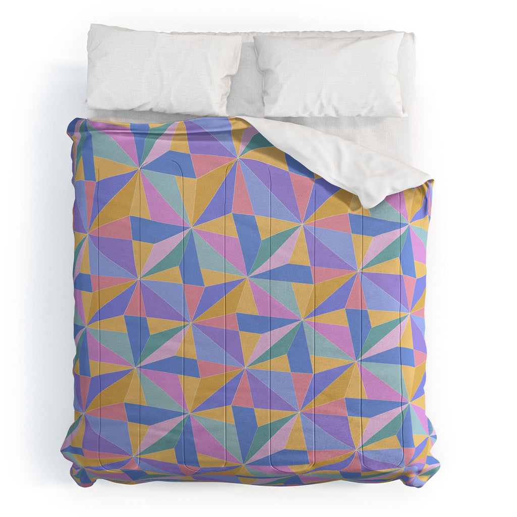 Colour Poems Kaleidoscope III Comforter