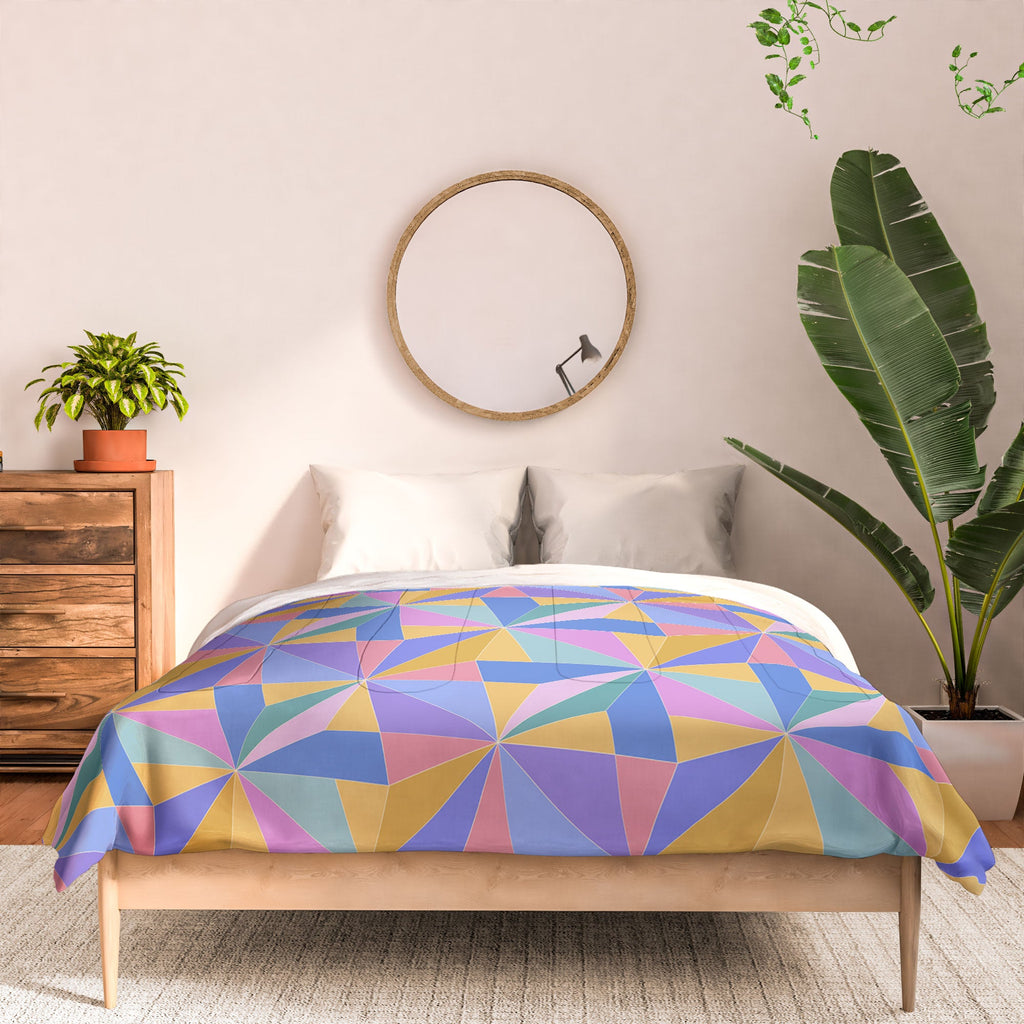 Colour Poems Kaleidoscope III Comforter
