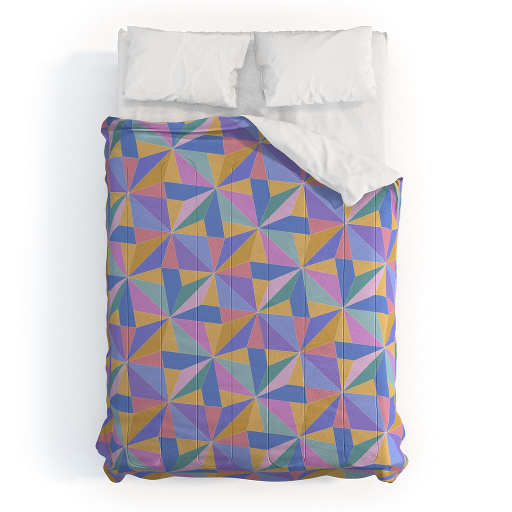 Colour Poems Kaleidoscope III Comforter