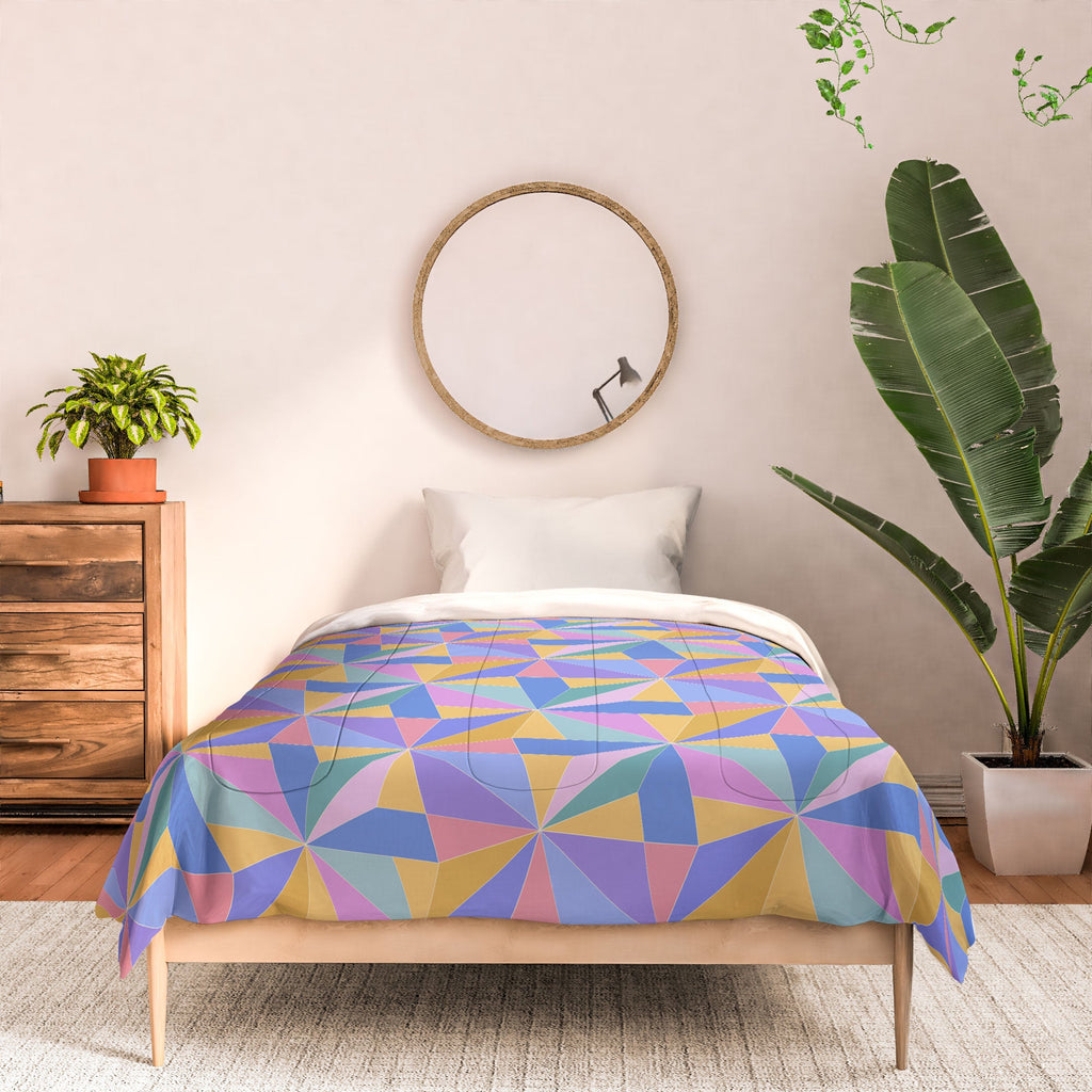 Colour Poems Kaleidoscope III Comforter