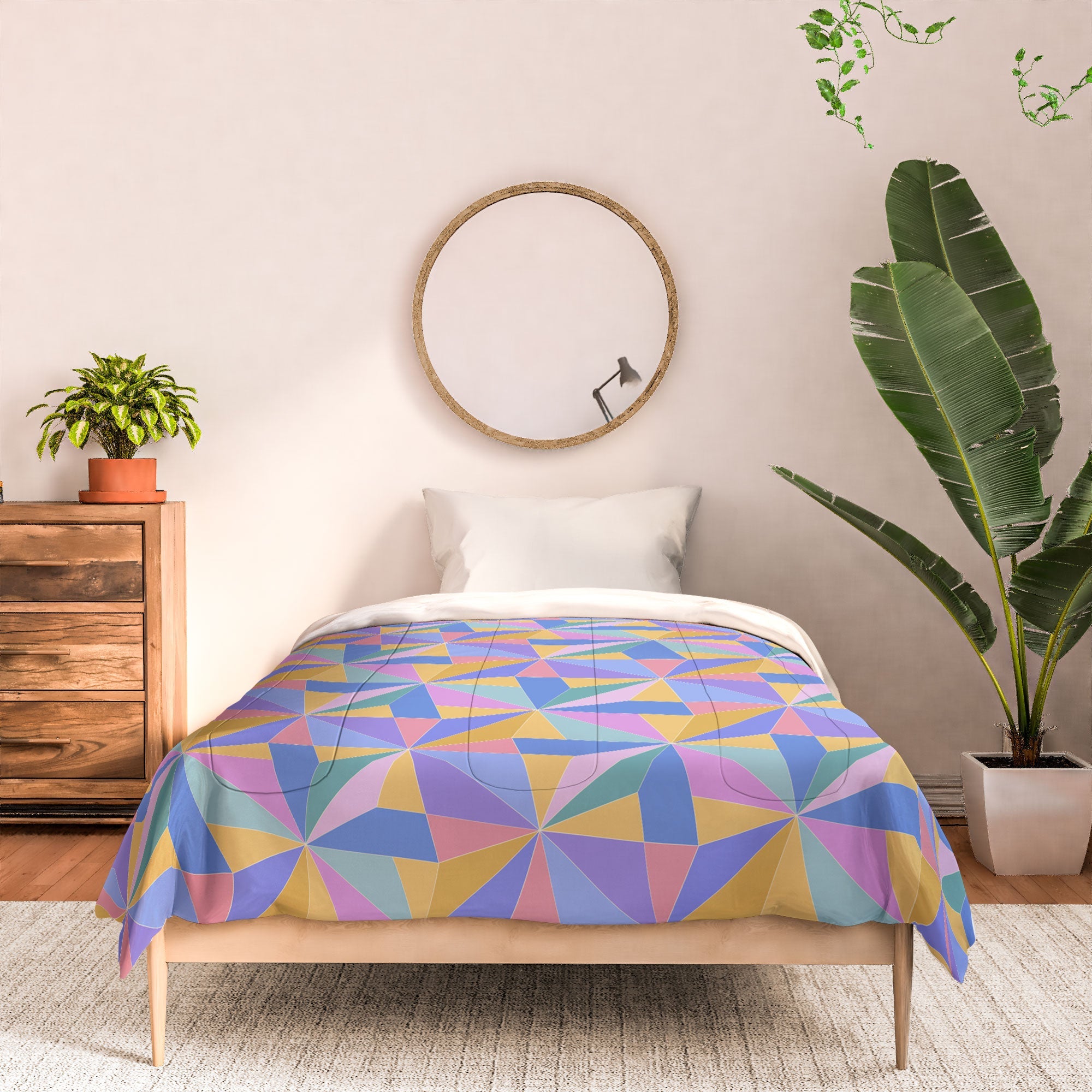 Colour Poems Kaleidoscope III Comforter