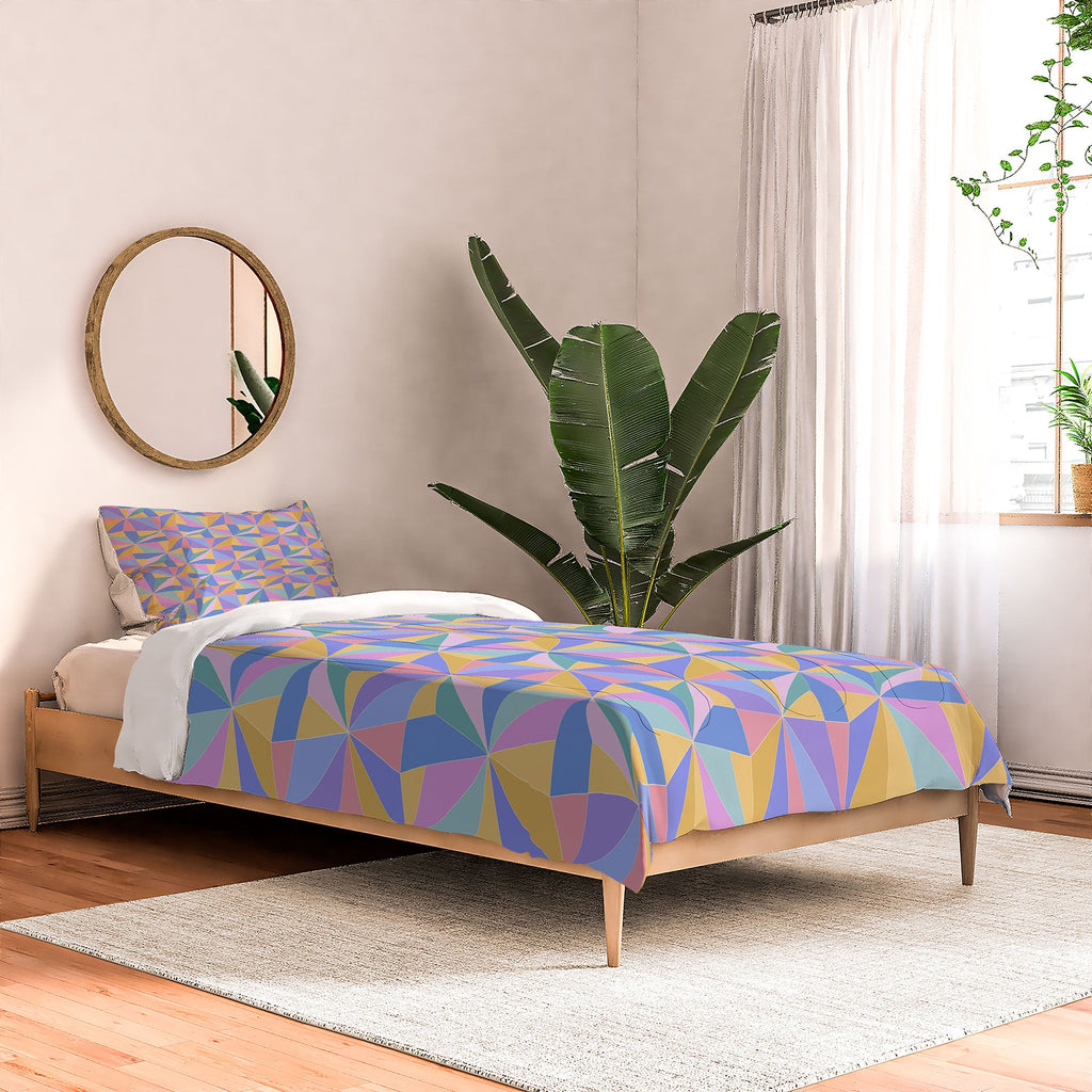 Colour Poems Kaleidoscope III Comforter