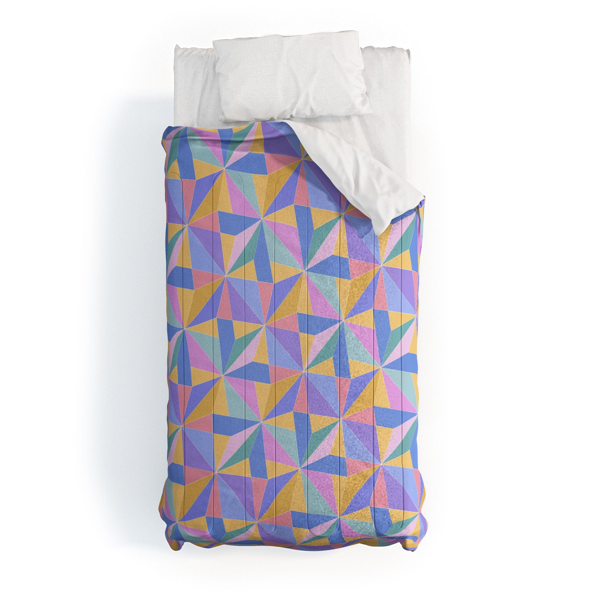 Colour Poems Kaleidoscope III Comforter
