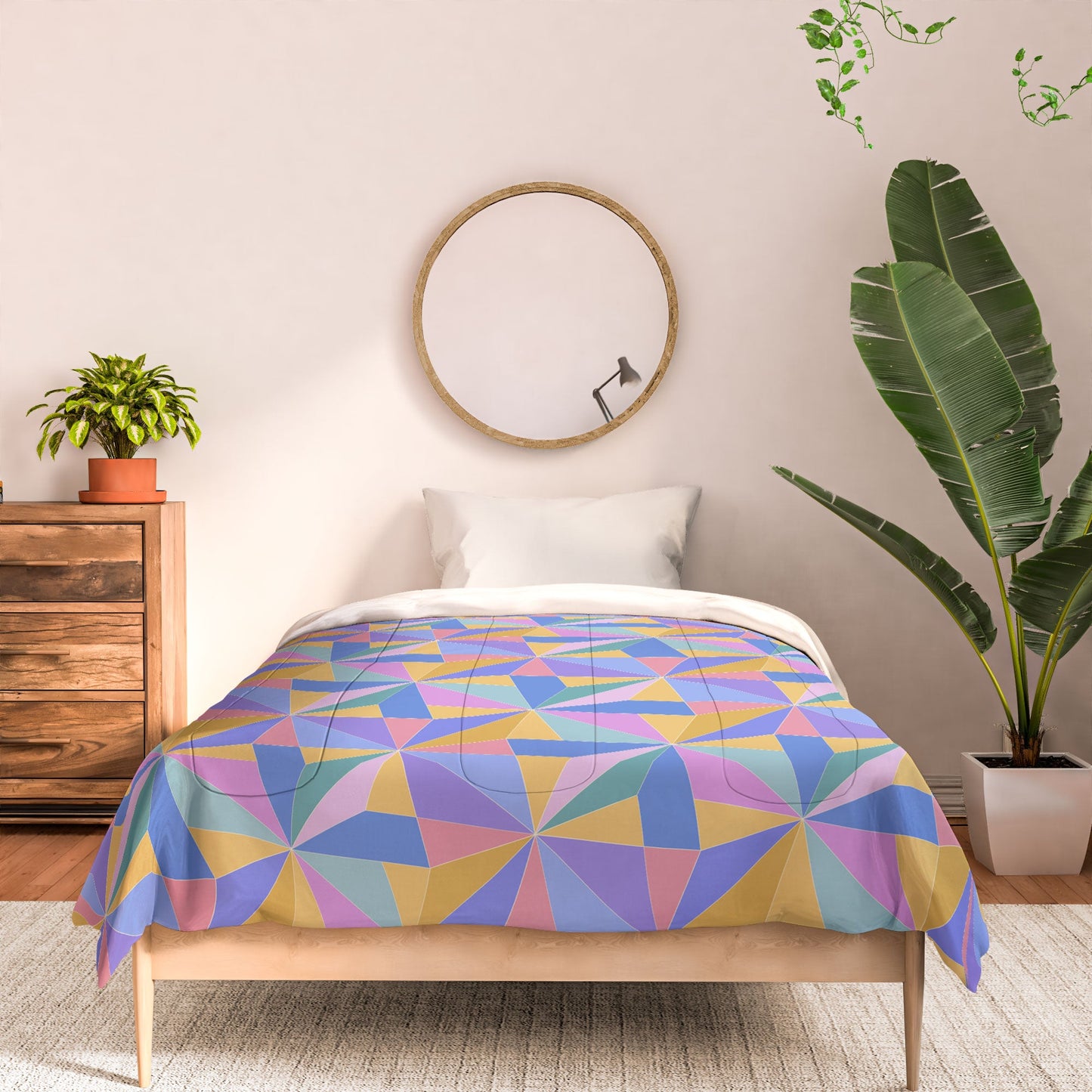 Colour Poems Kaleidoscope III Comforter