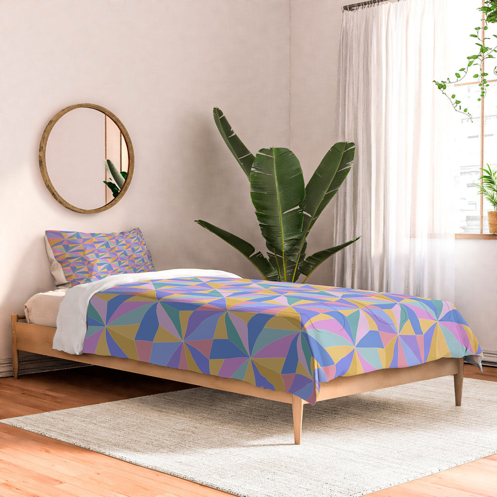 Colour Poems Kaleidoscope III Comforter