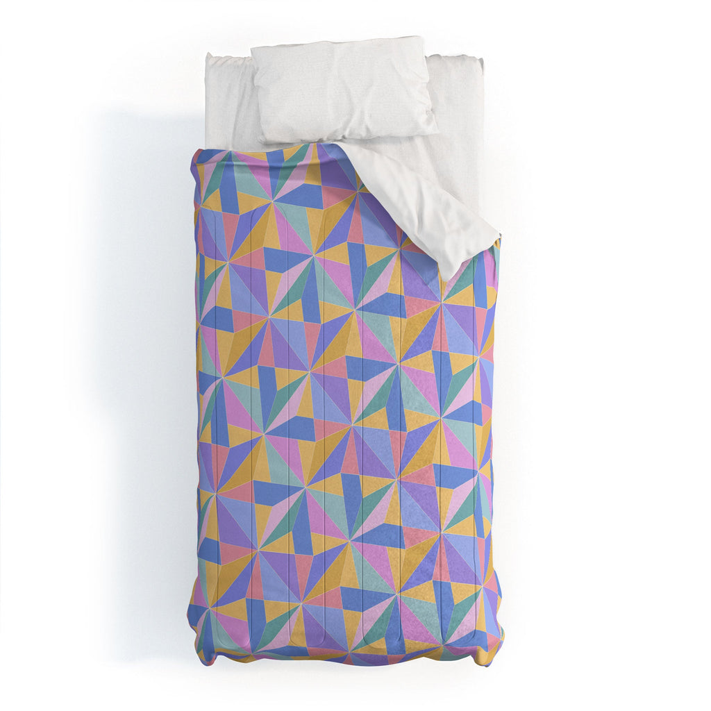 Colour Poems Kaleidoscope III Comforter