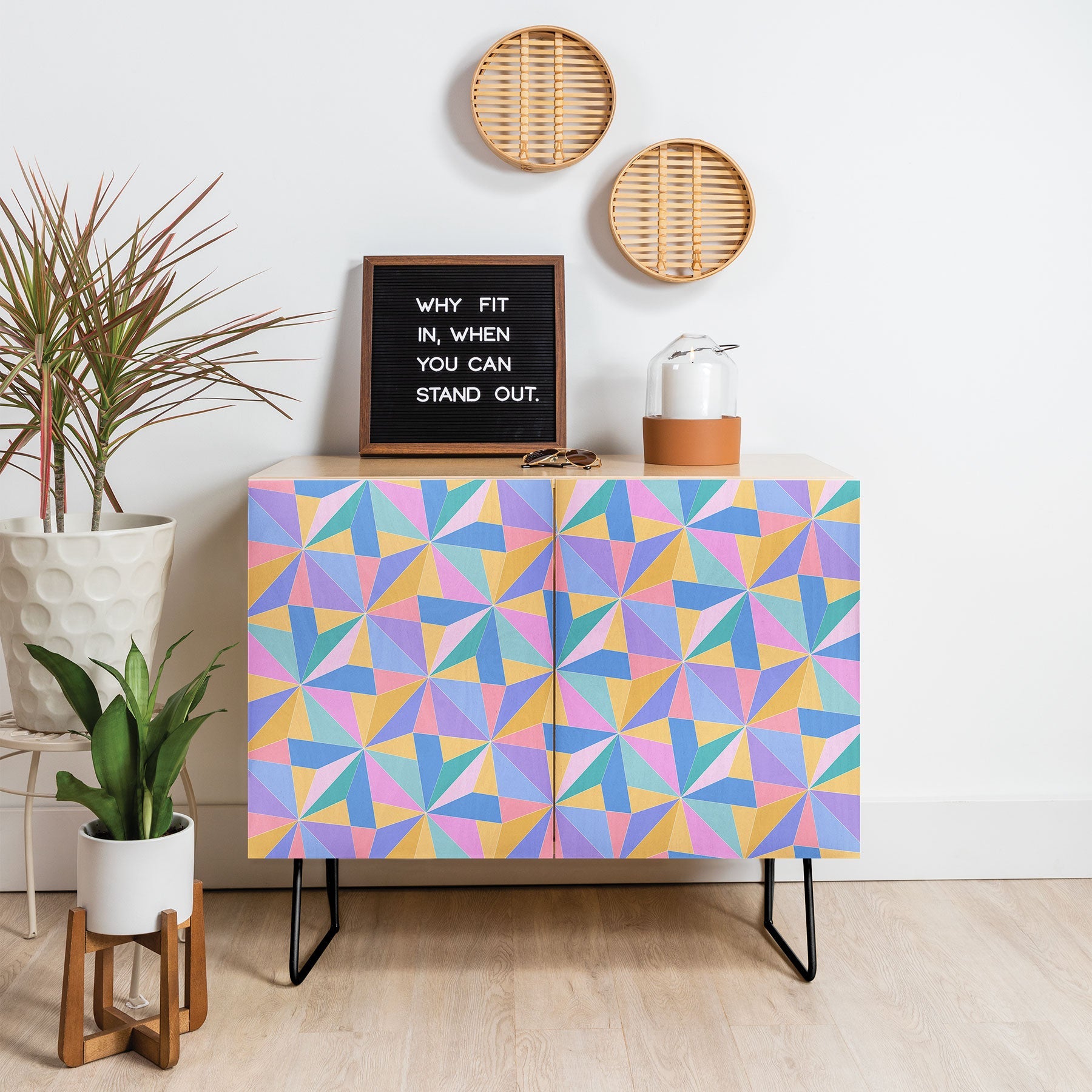 Colour Poems Kaleidoscope III Credenza
