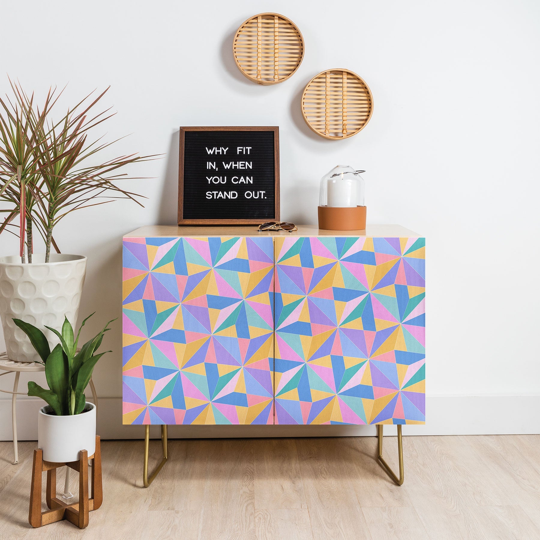 Colour Poems Kaleidoscope III Credenza