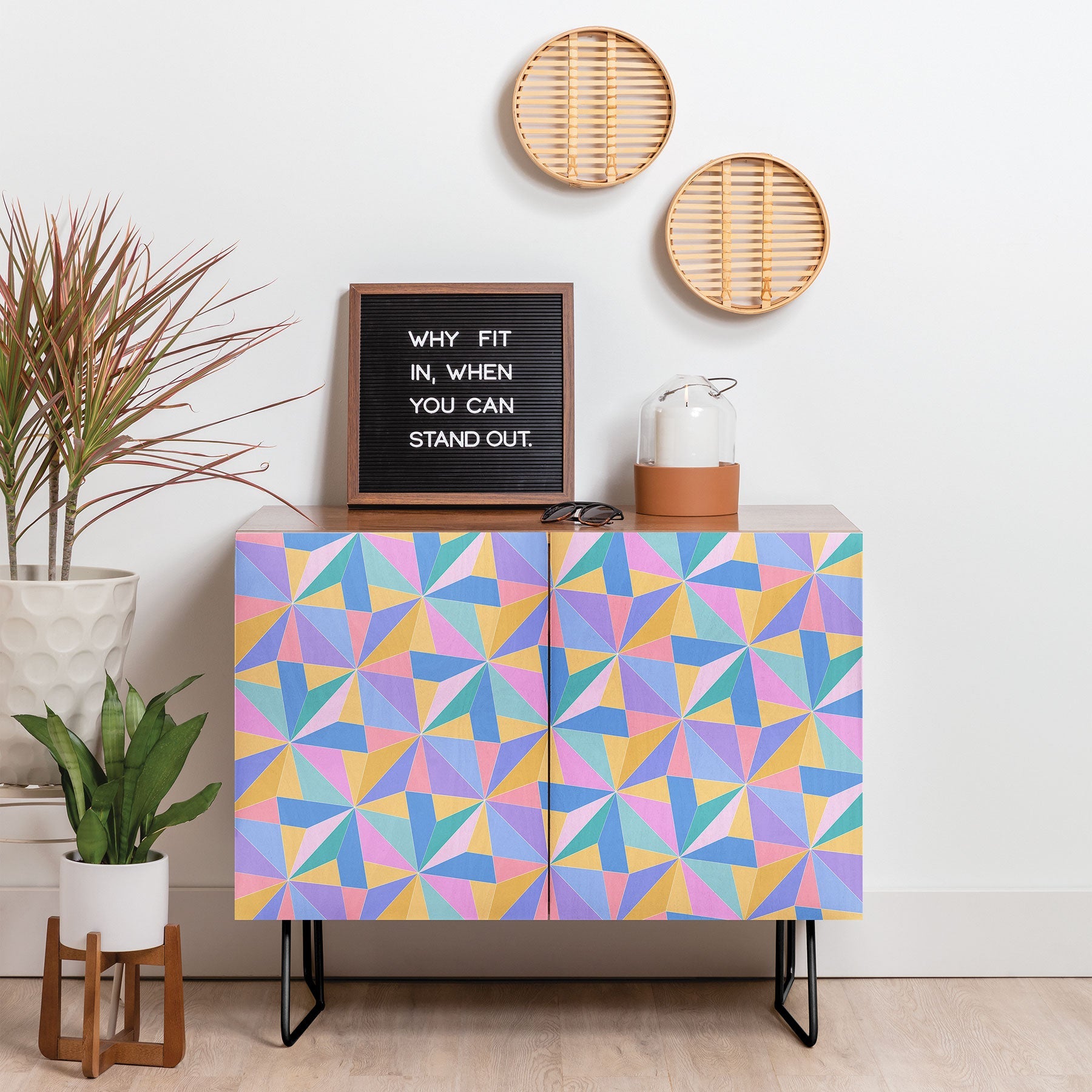 Colour Poems Kaleidoscope III Credenza