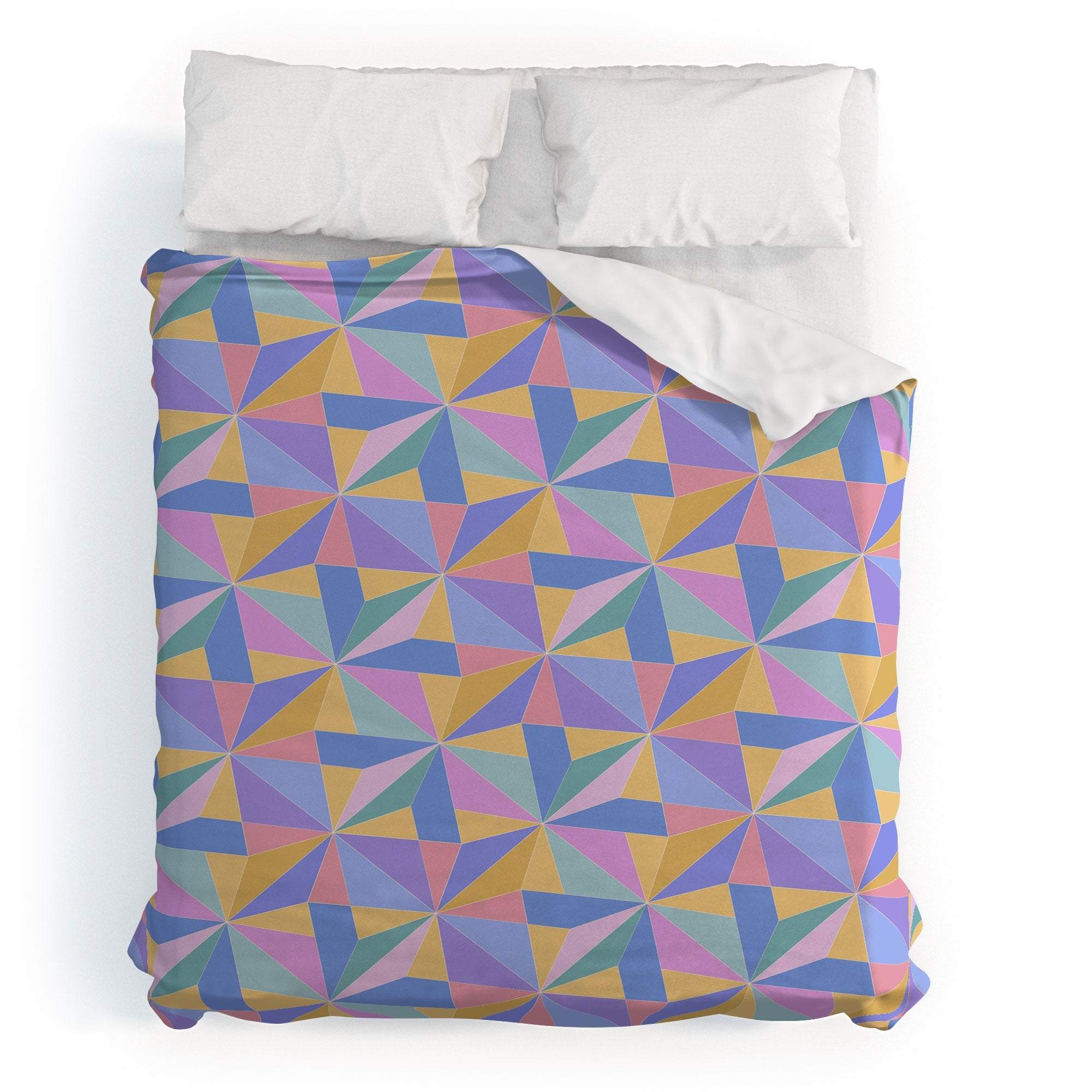 Colour Poems Kaleidoscope III Duvet Cover
