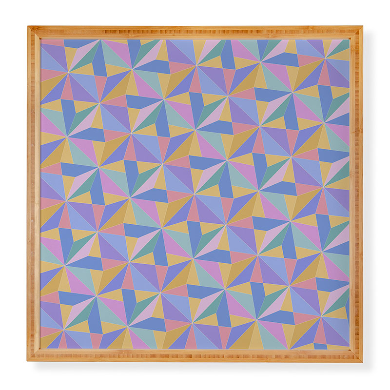 Colour Poems Kaleidoscope III Framed Wall Art