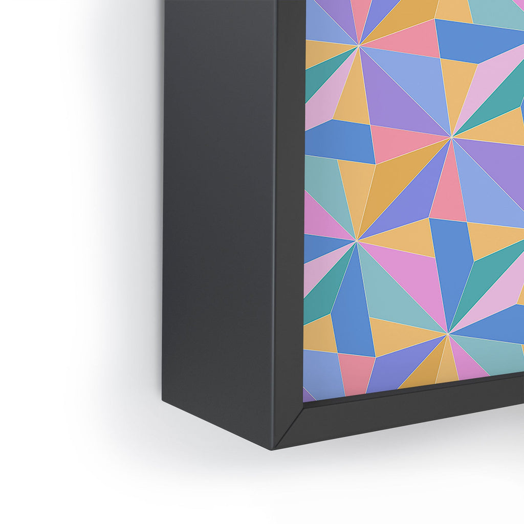 Colour Poems Kaleidoscope III Framed Mini Art Print