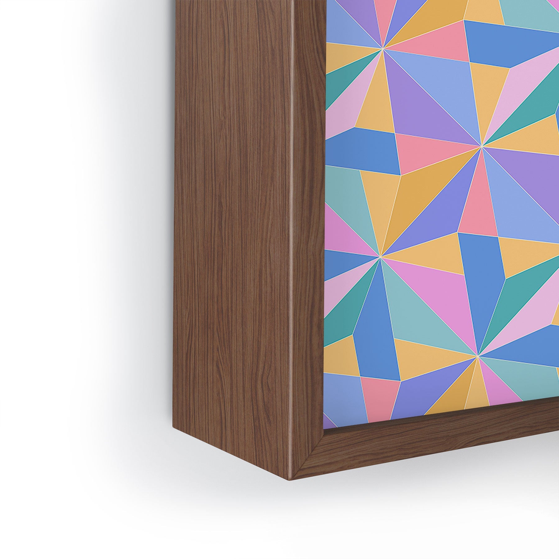 Colour Poems Kaleidoscope III Framed Mini Art Print