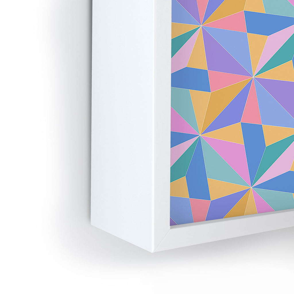 Colour Poems Kaleidoscope III Framed Mini Art Print