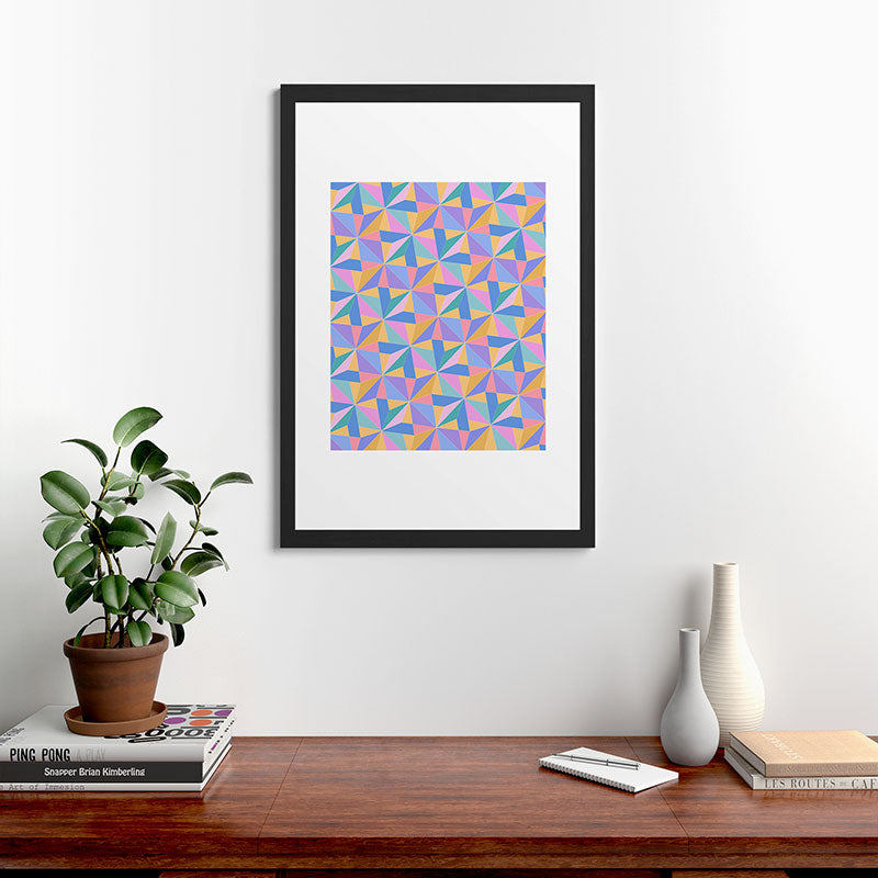 Colour Poems Kaleidoscope III Framed Art Print