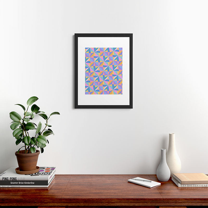 Colour Poems Kaleidoscope III Framed Art Print