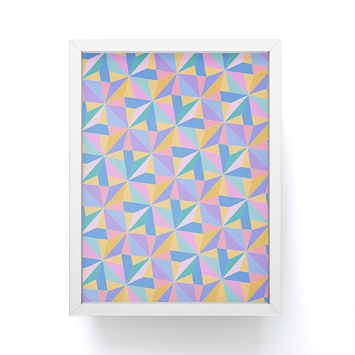 Colour Poems Kaleidoscope III Framed Mini Art Print