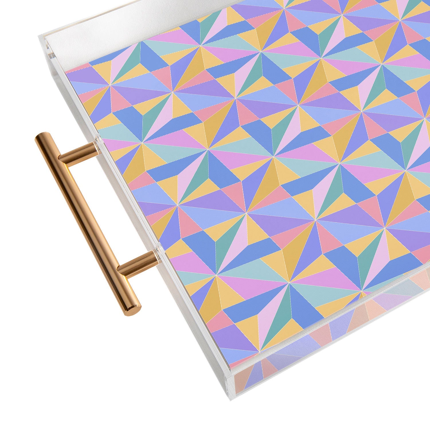 Colour Poems Kaleidoscope III Acrylic Tray