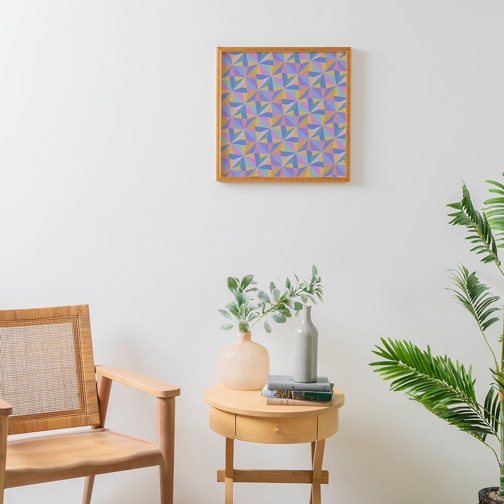 Colour Poems Kaleidoscope III Framed Wall Art