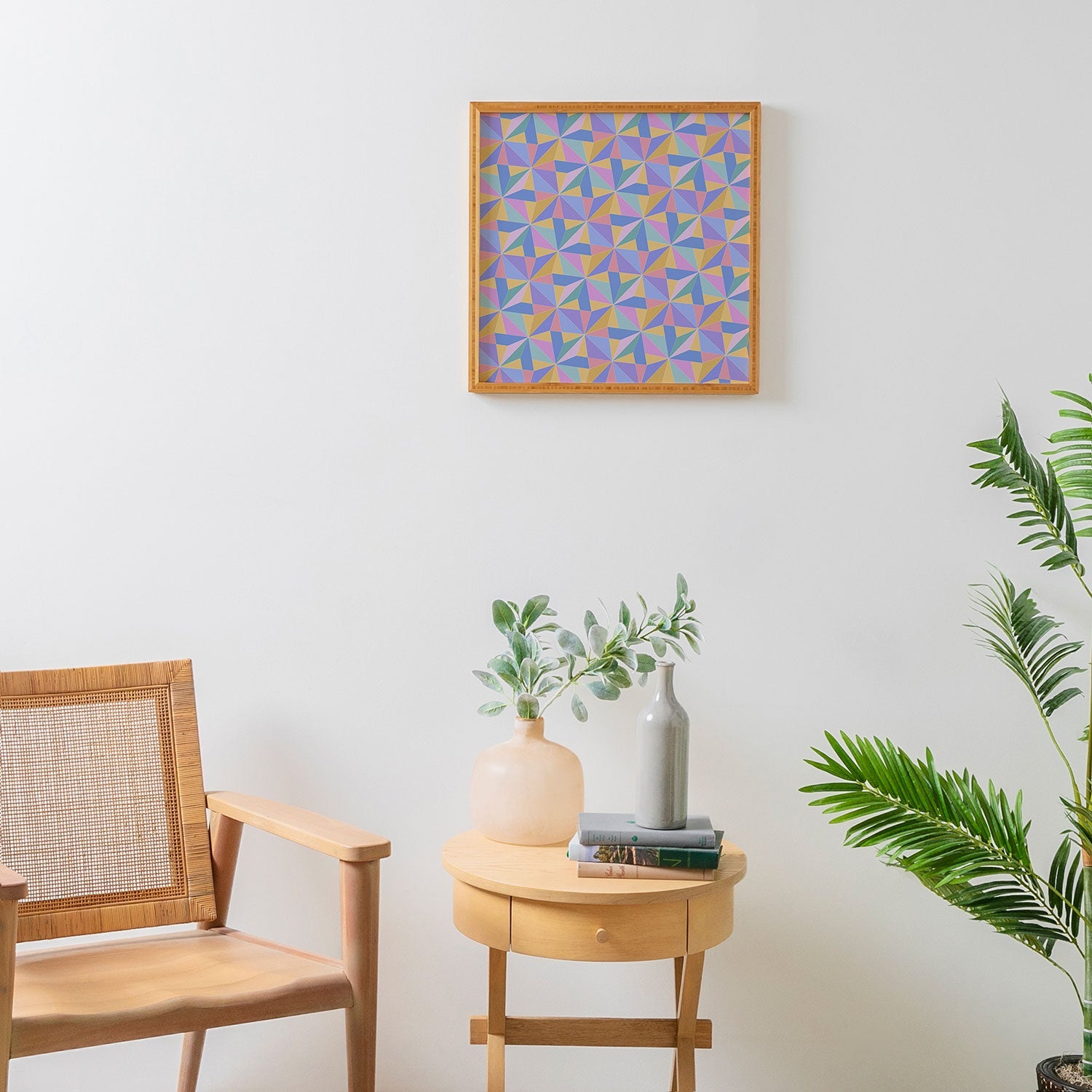 Colour Poems Kaleidoscope III Framed Wall Art
