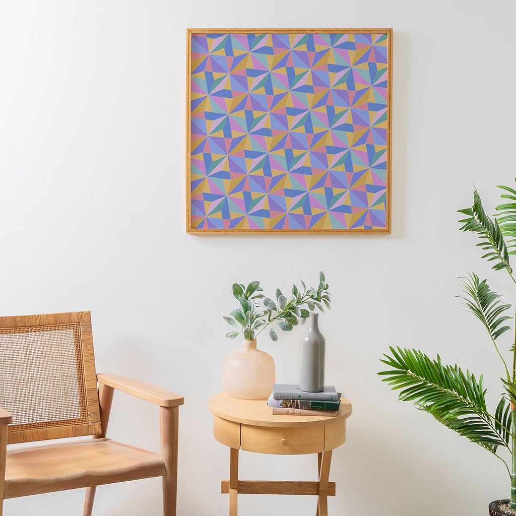Colour Poems Kaleidoscope III Framed Wall Art