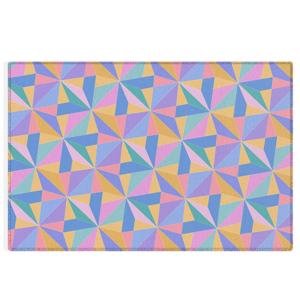 Colour Poems Kaleidoscope III Outdoor Rug