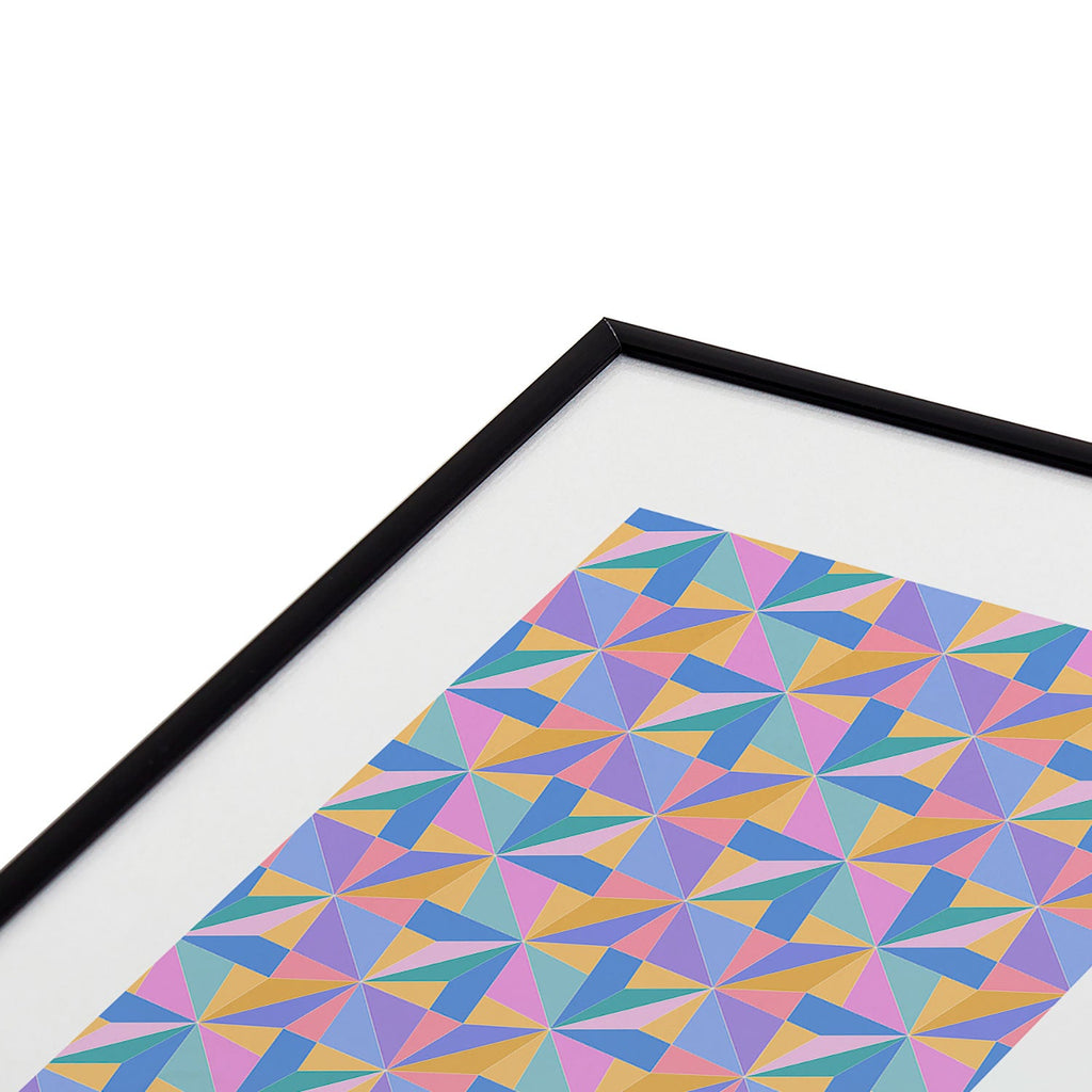 Colour Poems Kaleidoscope III Metal Framed Art Print